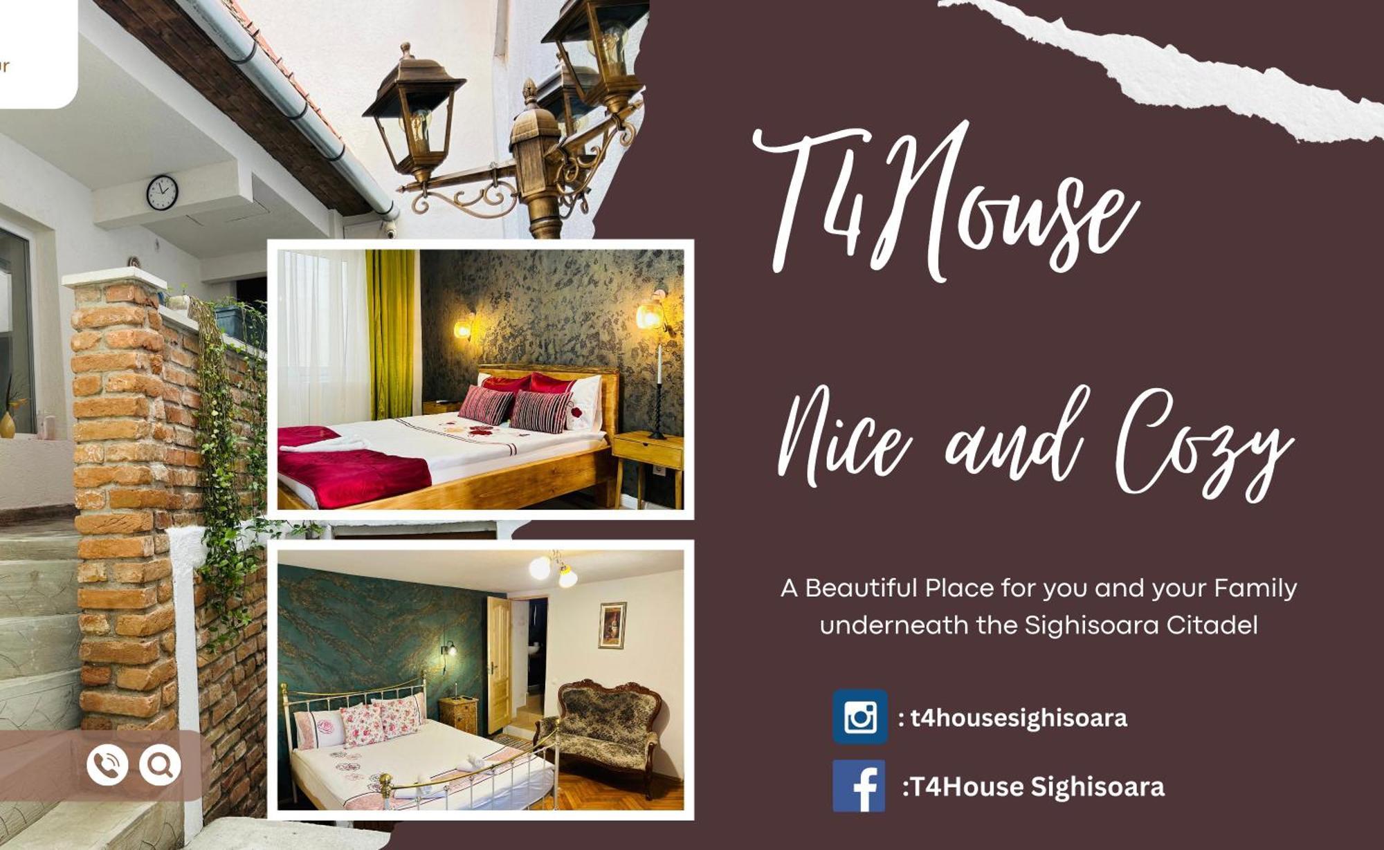 T4House Apartment Sighisoara Ngoại thất bức ảnh